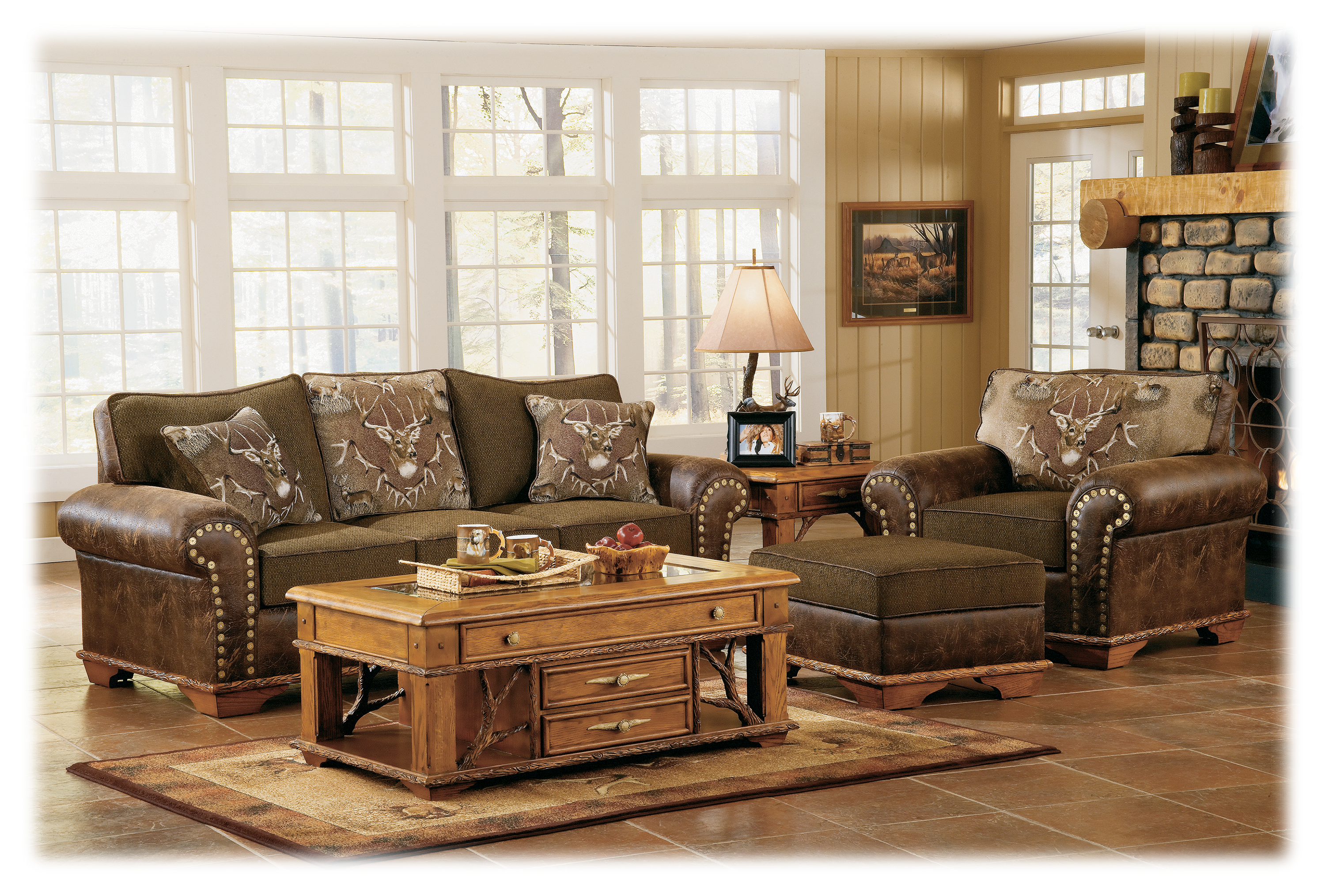 Modern of Marshfield Whitetail Ridge Furniture Collection 3-Piece Set ...